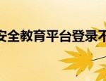 安全教育平台登录不上去怎么办 安全教育平台登录失败解决办法